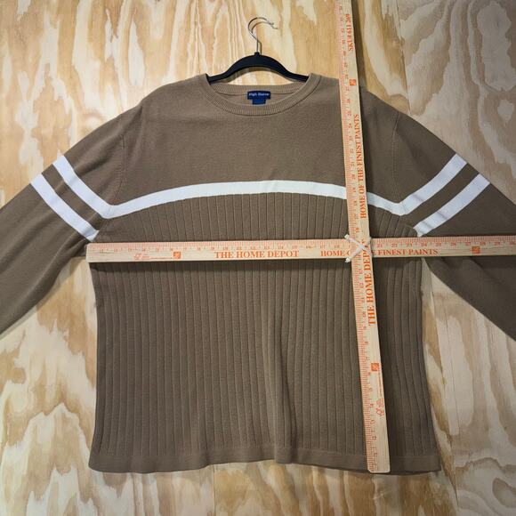 Vintage Y2K high Sierra knitted surf XG 2000s stripe sweater - Picture 4 of 4